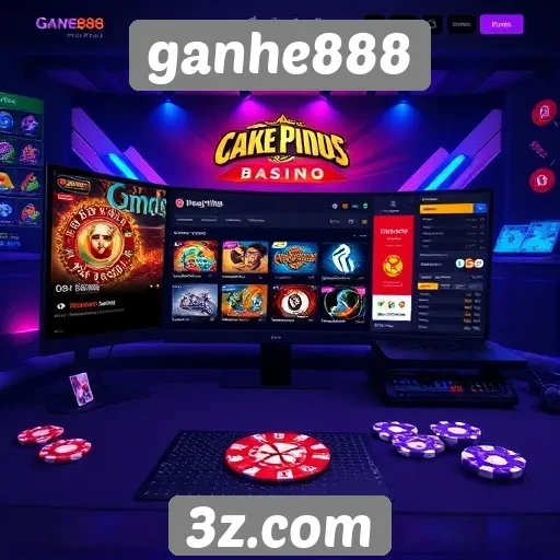 Interface e experiência do usuário no site ganhe888